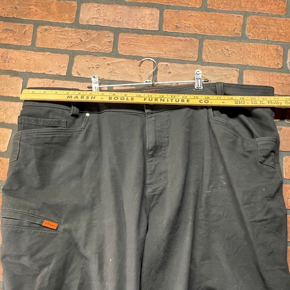 Brunt Men's Durable Black Work Pants 44x34 Utility Reinforced Knees - Picture 7 of 14